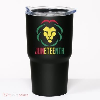 Juneteenth For Men Celebrate Juneteenth Lion Tumbler