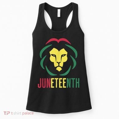 Juneteenth For Men Celebrate Juneteenth Lion Women's Tank Top