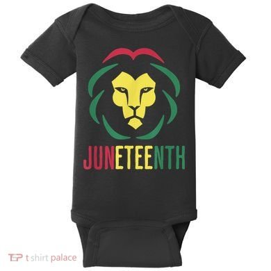 Juneteenth For Men Celebrate Juneteenth Lion Baby Bodysuit