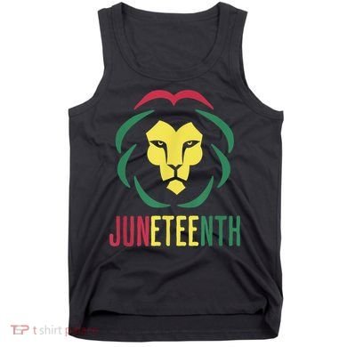 Juneteenth For Men Celebrate Juneteenth Lion Tank Top