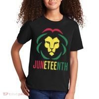 Juneteenth For Men Celebrate Juneteenth Lion Kids T-Shirt thumb 2
