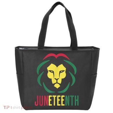 Juneteenth For Men Celebrate Juneteenth Lion Tote Bag