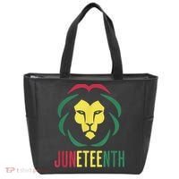 Juneteenth For Men Celebrate Juneteenth Lion Tote Bag thumb 0