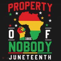 Junenth Freedom Melanin Black Property Of Nobody Cute Gift Women's Hoodie thumb 2