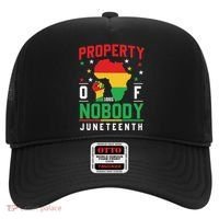 Junenth Freedom Melanin Black Property Of Nobody Cute Gift Hat thumb 0