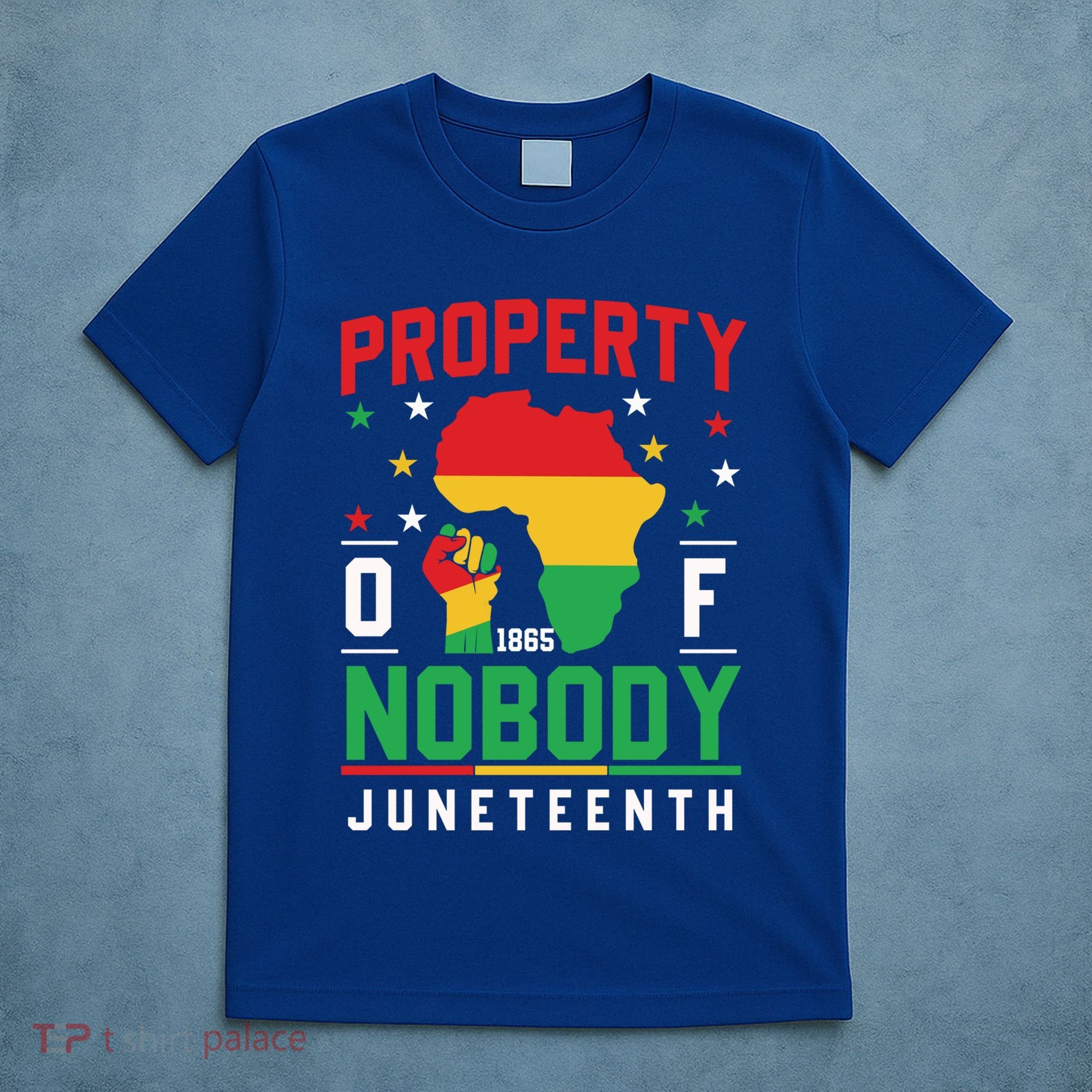 Junenth Freedom Melanin Black Property Of Nobody Cute Gift T-Shirt
