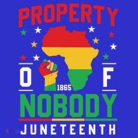 Junenth Freedom Melanin Black Property Of Nobody Cute Gift T-Shirt thumb 7