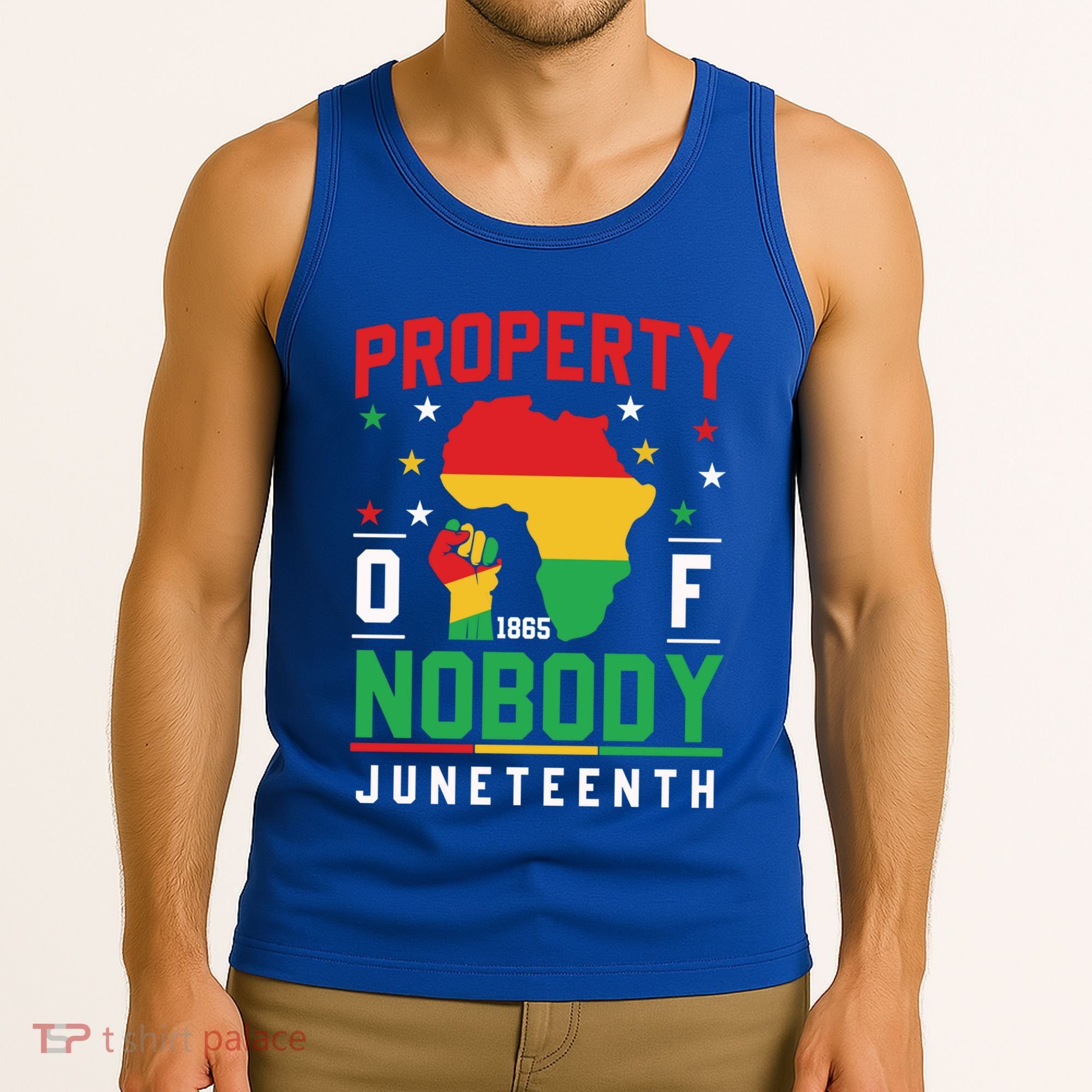Junenth Freedom Melanin Black Property Of Nobody Cute Gift Tank Top