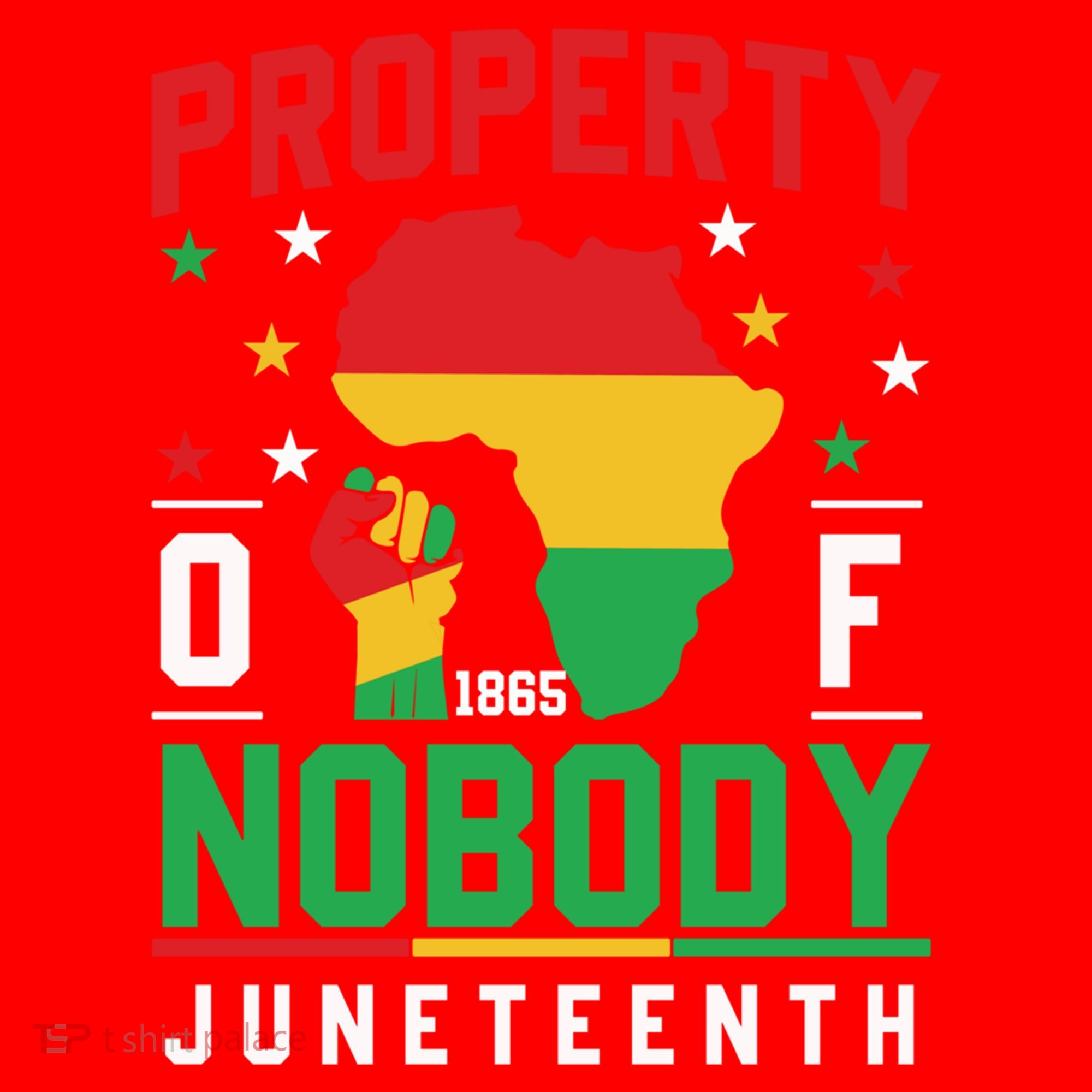 Junenth Freedom Melanin Black Property Of Nobody Cute Gift Santa Hat