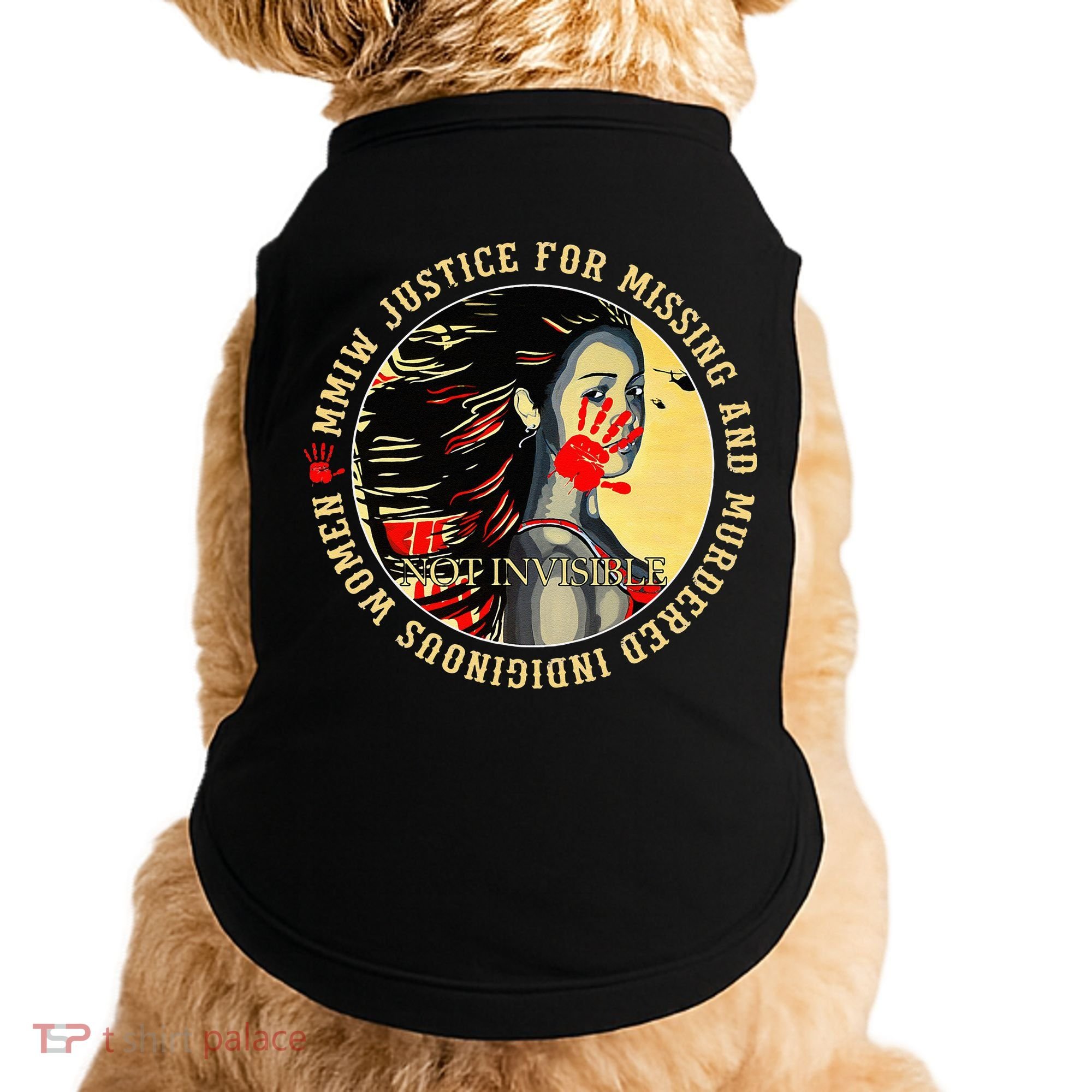 Justice For MMIW Missing Murdered Indigenous Resilient Women Doggie Tank