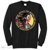 Justice For MMIW Missing Murdered Indigenous Resilient Women Sweatshirt thumb 0