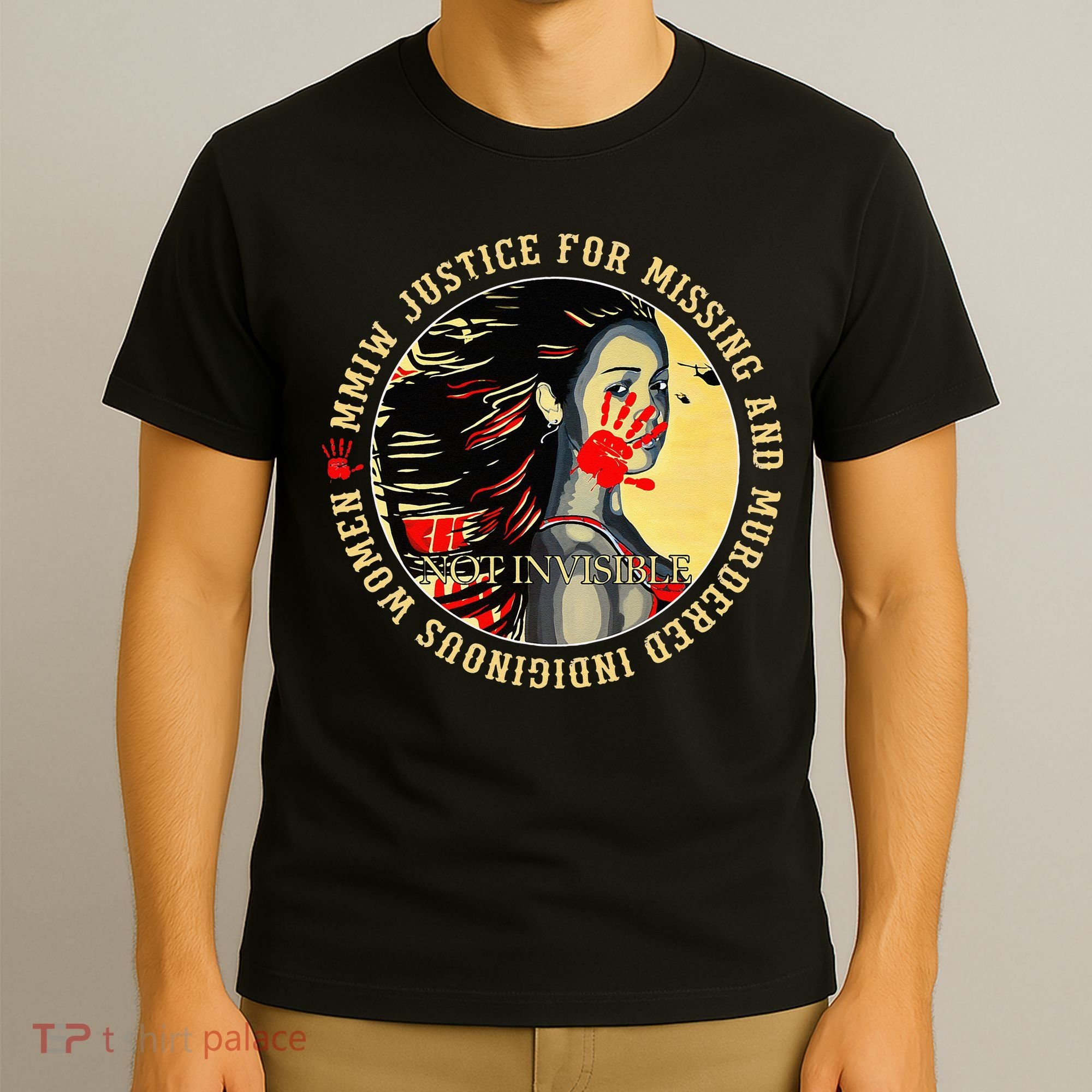 Justice For MMIW Missing Murdered Indigenous Resilient Women T-Shirt