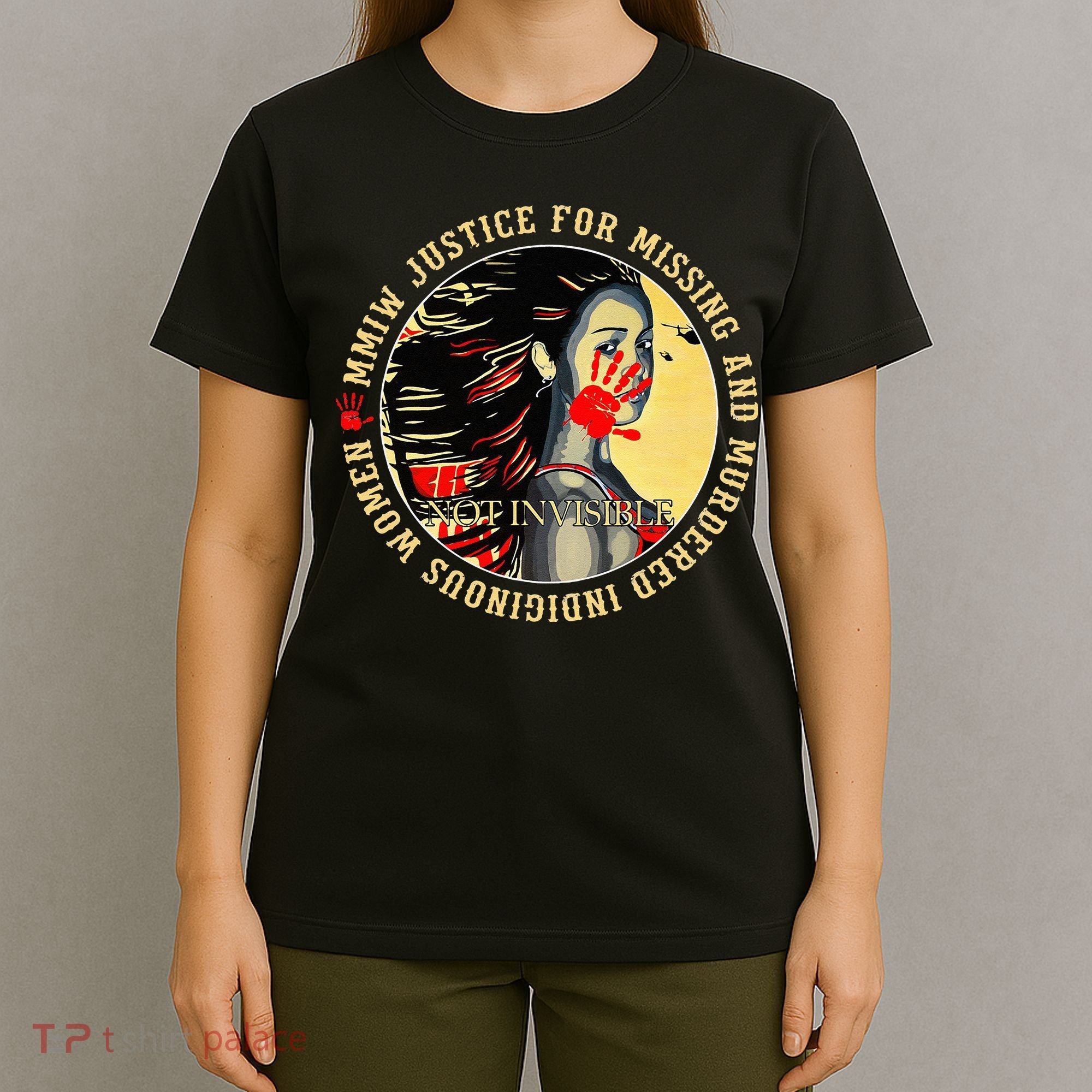 Justice For MMIW Missing Murdered Indigenous Resilient Women T-Shirt