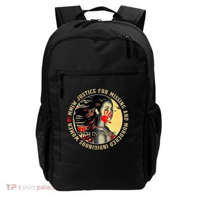 Justice For MMIW Missing Murdered Indigenous Resilient Women Backpack