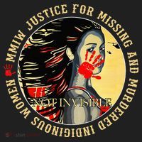 Justice For MMIW Missing Murdered Indigenous Resilient Women Beanie thumb 2
