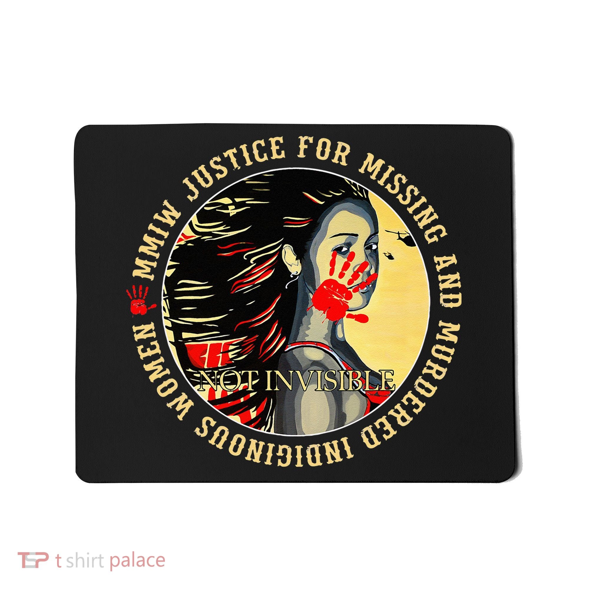 Justice For MMIW Missing Murdered Indigenous Resilient Women Mousepad