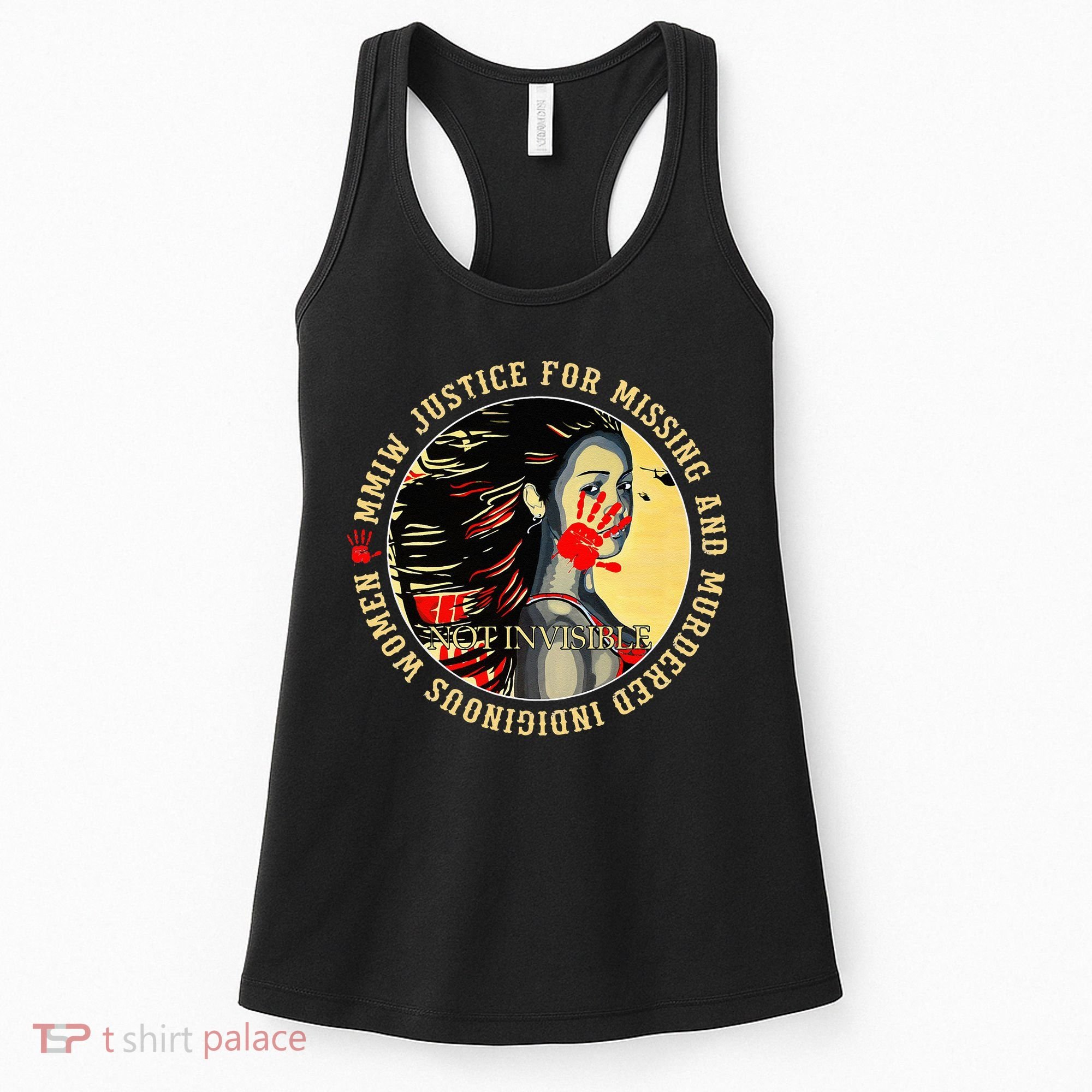 Justice For MMIW Missing Murdered Indigenous Resilient Women Women's Tank Top
