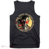 Justice For MMIW Missing Murdered Indigenous Resilient Women Tank Top thumb 0