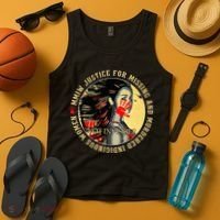 Justice For MMIW Missing Murdered Indigenous Resilient Women Tank Top thumb 4
