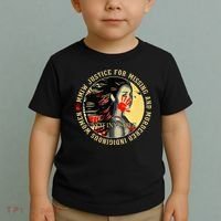 Justice For MMIW Missing Murdered Indigenous Resilient Women Toddler T-Shirt thumb 2