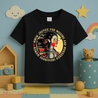 Justice For MMIW Missing Murdered Indigenous Resilient Women Toddler T-Shirt thumb 3