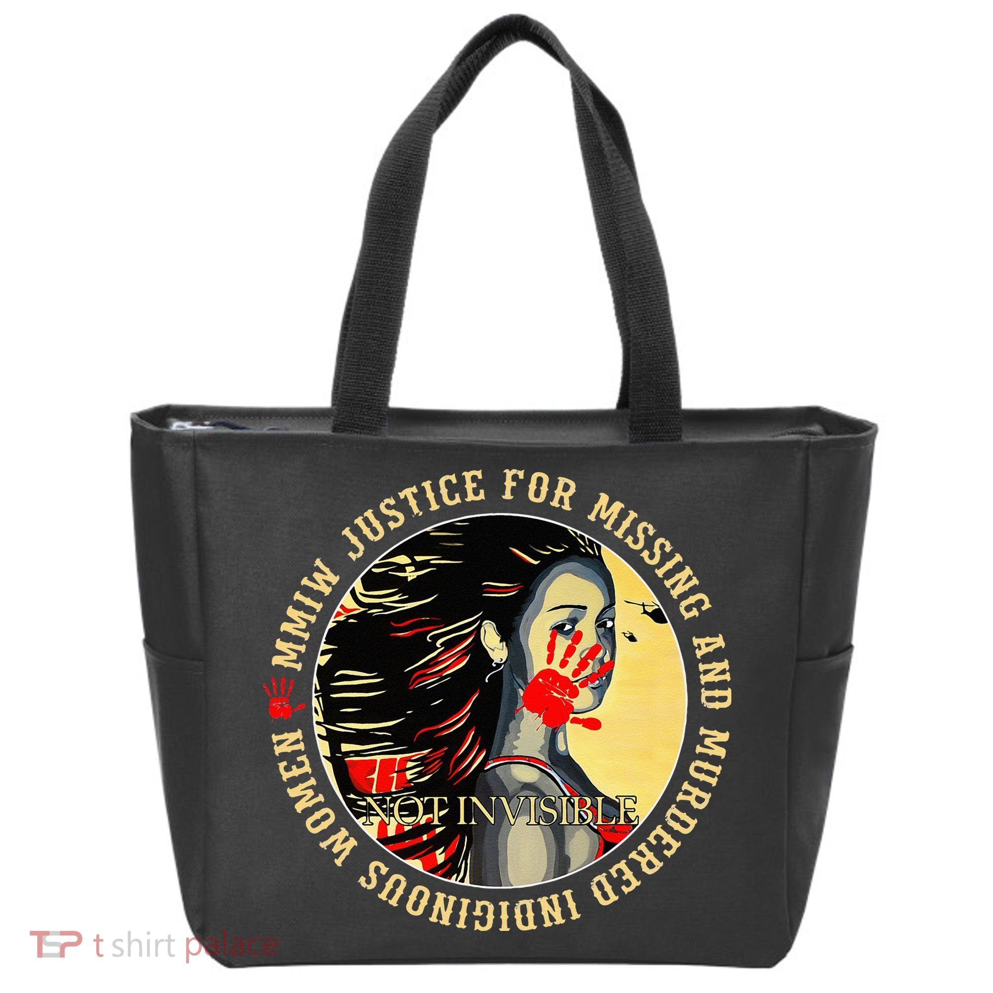 Justice For MMIW Missing Murdered Indigenous Resilient Women Tote Bag