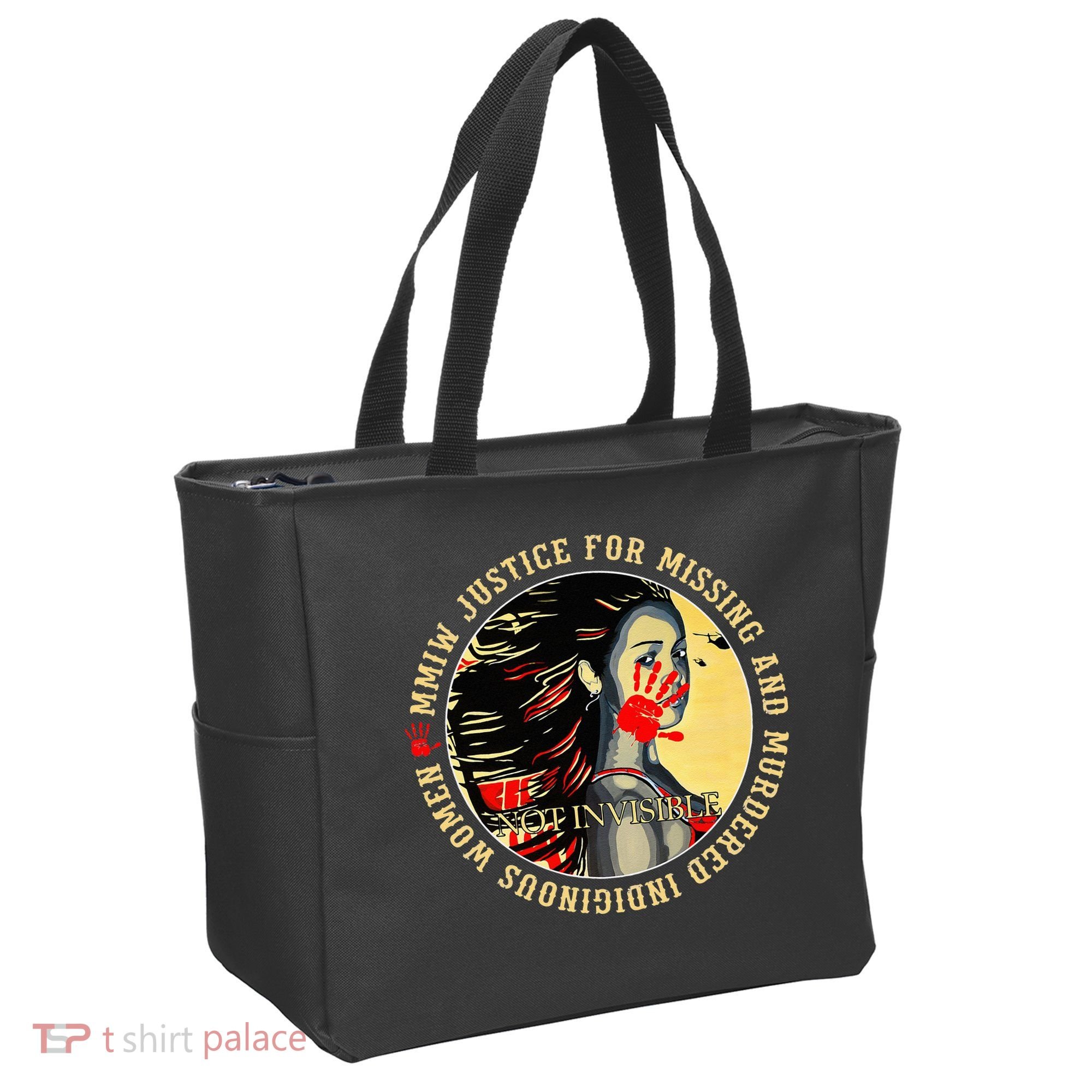 Justice For MMIW Missing Murdered Indigenous Resilient Women Tote Bag