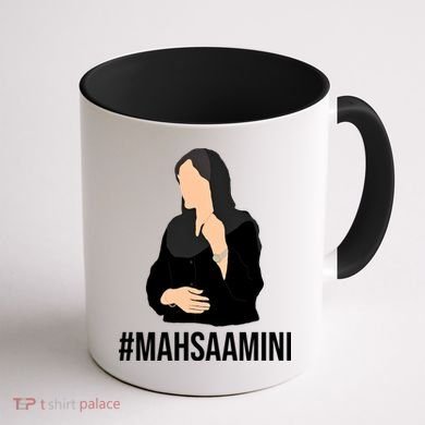 Justice For Mahsa Amini Coffee Mug back