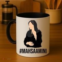 Justice For Mahsa Amini Coffee Mug thumb 4