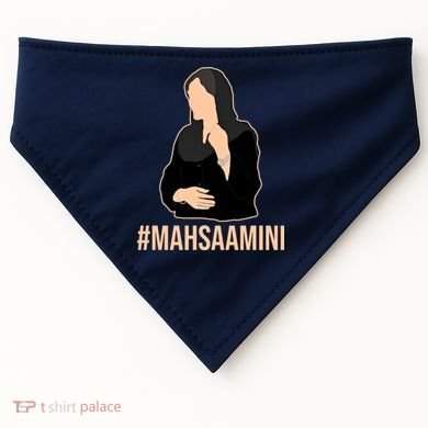 Justice For Mahsa Amini USA-Made Doggie Bandana