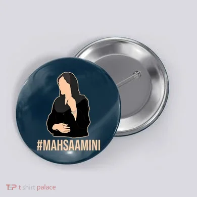 Justice For Mahsa Amini Button