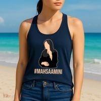 Justice For Mahsa Amini Women's Tank Top thumb 2