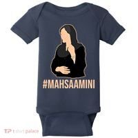 Justice For Mahsa Amini Baby Bodysuit thumb 0