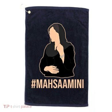 Justice For Mahsa Amini Golf Towel