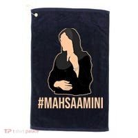 Justice For Mahsa Amini Golf Towel thumb 0
