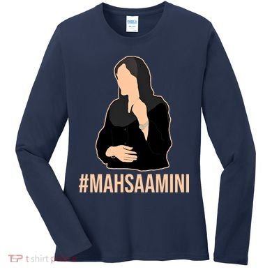 Justice For Mahsa Amini Women's Long Sleeve Shirt