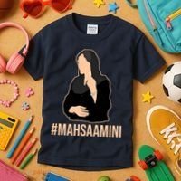 Justice For Mahsa Amini Kids T-Shirt thumb 3