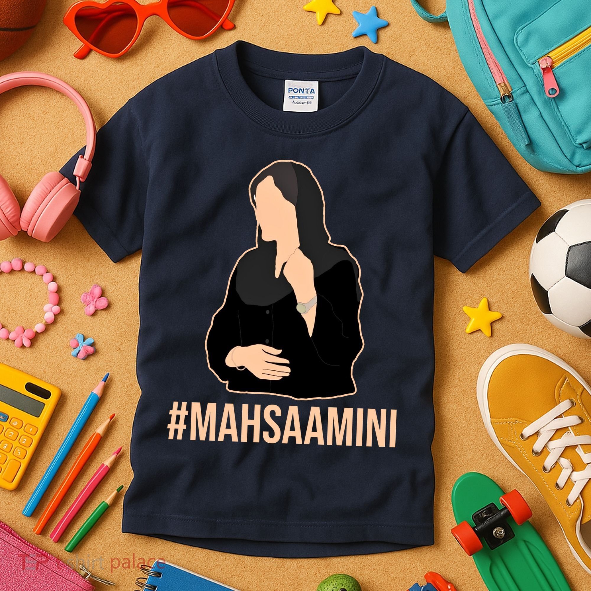 Justice For Mahsa Amini Kids T-Shirt