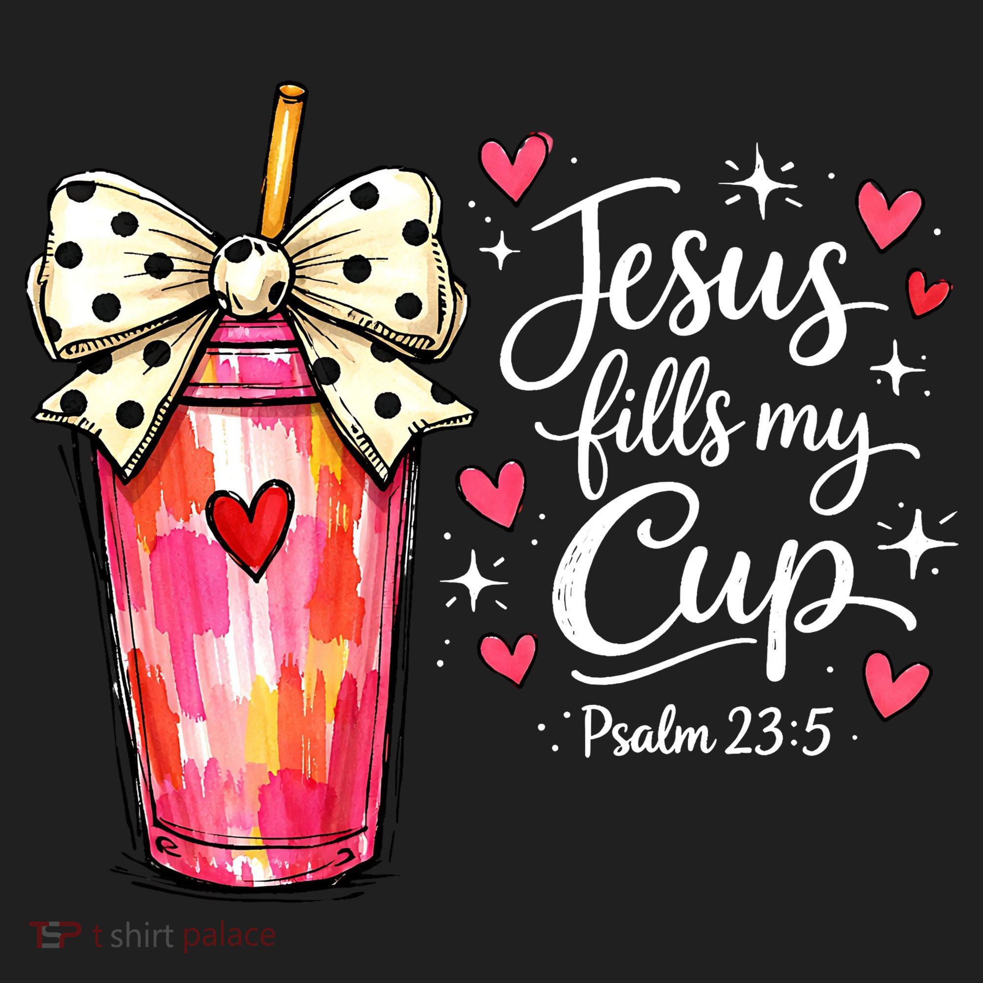 Jesus Fills My Cup Valentine Jesus Loves Me Beanie