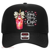 Jesus Fills My Cup Valentine Jesus Loves Me Hat thumb 0