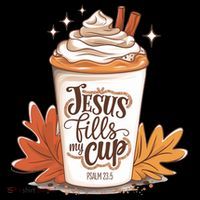 Jesus Fills My Cup Autumn Christian Coffee Mug thumb 5