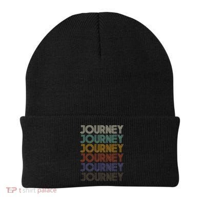 JOURNEY First Name Retro Vintage 90s Stylet Beanie