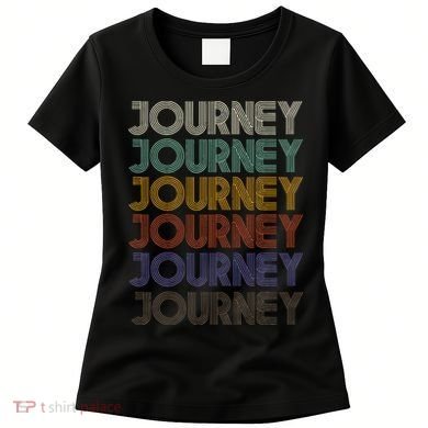 JOURNEY First Name Retro Vintage 90s Stylet Women's T-Shirt