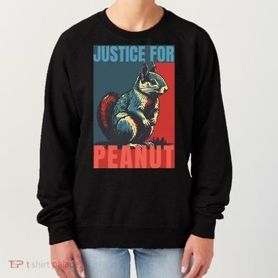 Justice For Peanut The Squirrel Peanut Squirrel Women's Sweatshirt