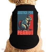 Justice For Peanut The Squirrel Peanut Squirrel Doggie Tank thumb 0
