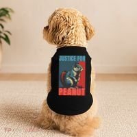 Justice For Peanut The Squirrel Peanut Squirrel Doggie Tank thumb 2