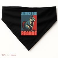 Justice For Peanut The Squirrel Peanut Squirrel USA-Made Doggie Bandana thumb 0