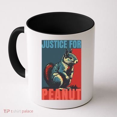 Justice For Peanut The Squirrel Peanut Squirrel Coffee Mug