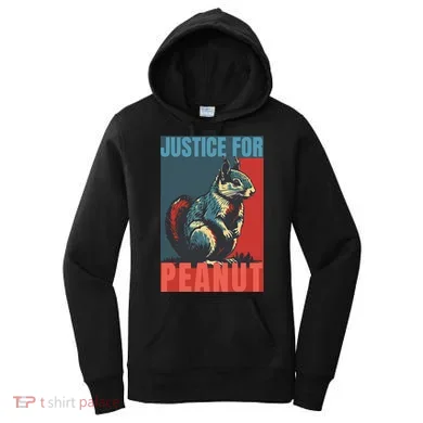 Justice For Peanut The Squirrel Peanut Squirrel Women's Hoodie