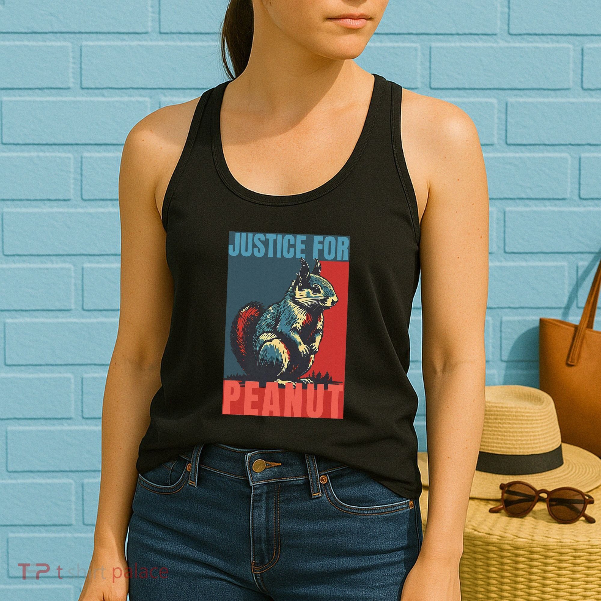 Justice For Peanut The Squirrel Peanut Squirrel Women's Tank Top